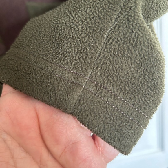 VTG Christopher and Banks Fall Embroidered Color Block Fleece Women’s Large - Picture 9 of 11